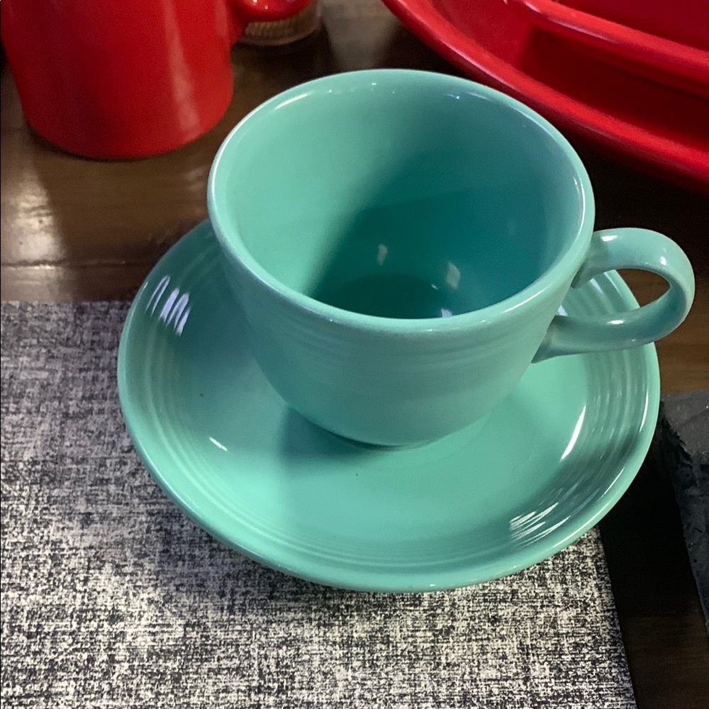 Fiesta Sea mist 5pcs Place Setting - Picture 10 of 10
